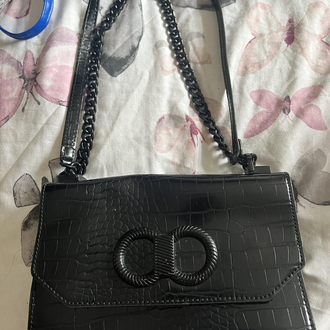 Aldo Cross body croc bag magnet broken to close bag - Depop