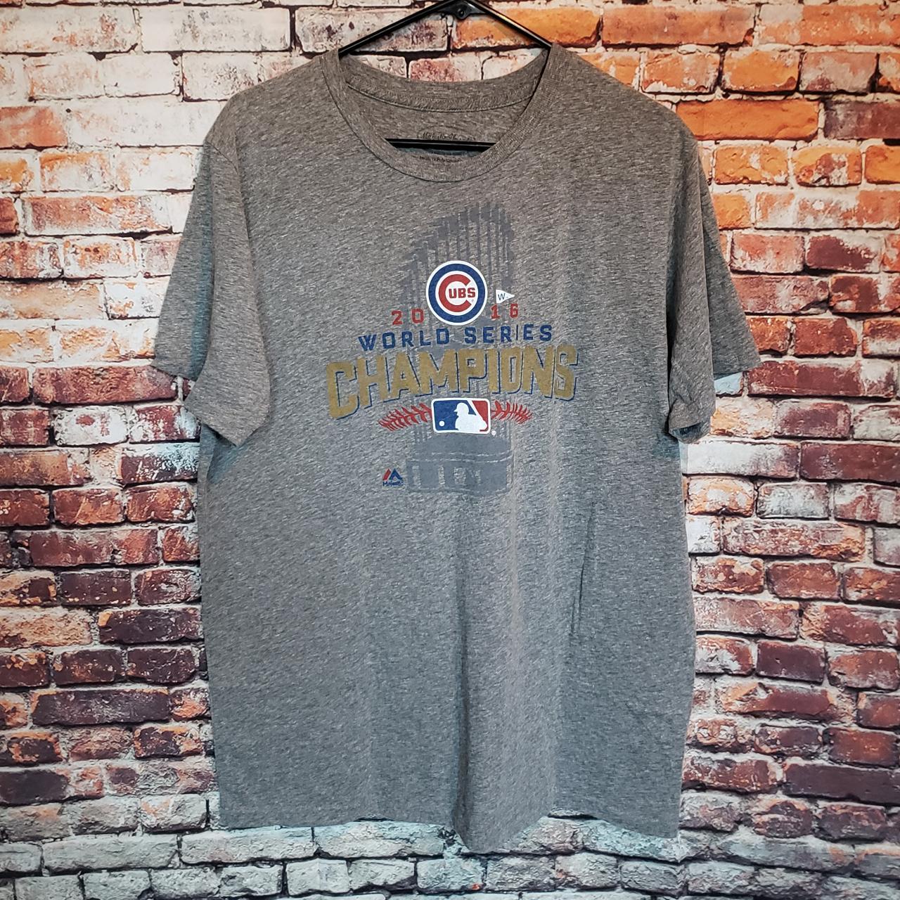 Chicago Cubs 2016 World Series Champions Graphic - Depop