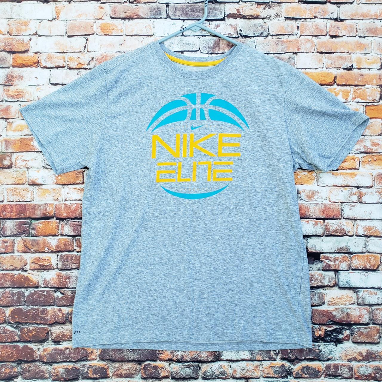 Nike Elite Basketball Dri-Fit Cotton Blend Gray... | Depop, image size:1280x1280