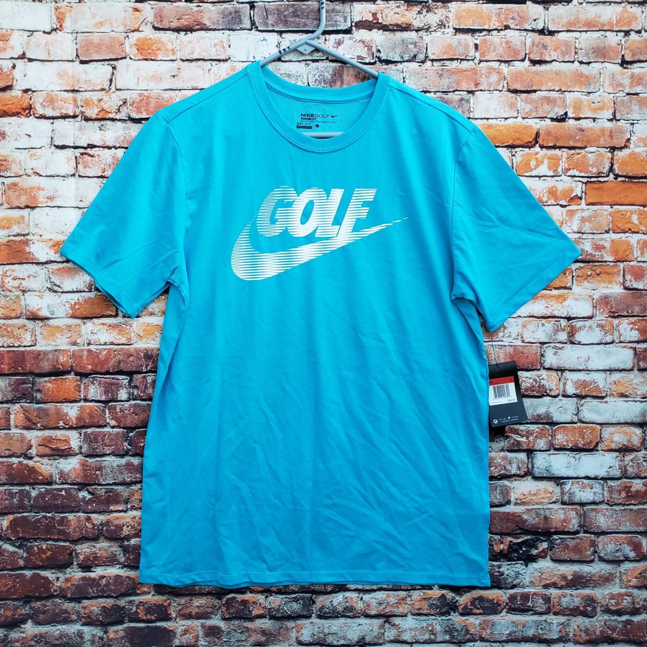 Aqua blue nike shirt online