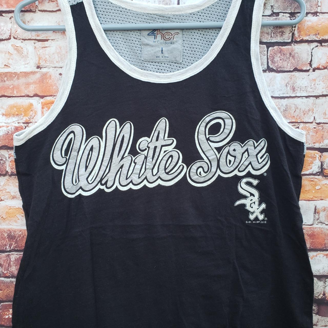 🔥 Chicago White Sox Carl Banks 4 Her Tank Top Shirt - Depop