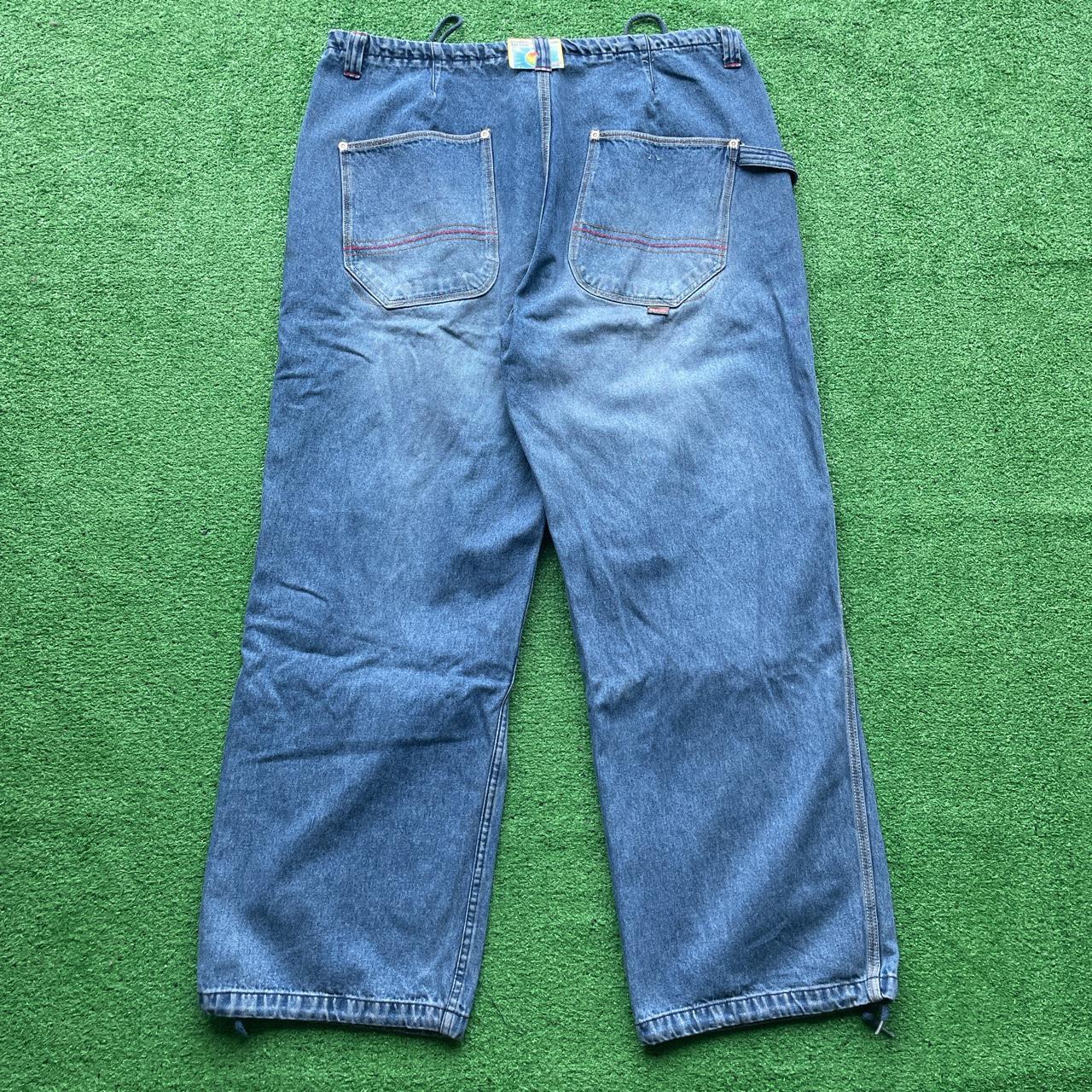 Vintage icebox jeans Has a built in drawstring to... - Depop
