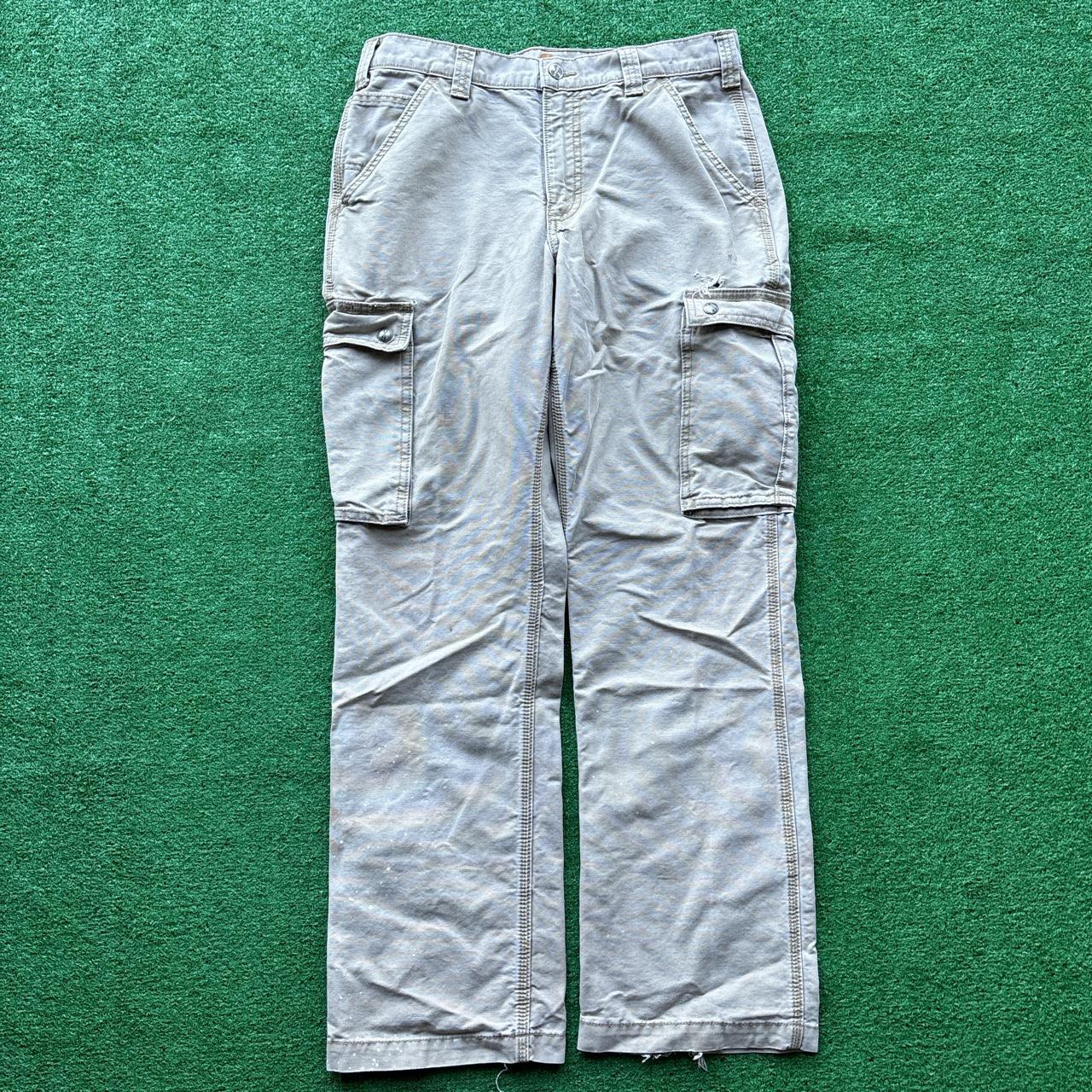 Vintage carhartt cargo pants Dimensions... Depop