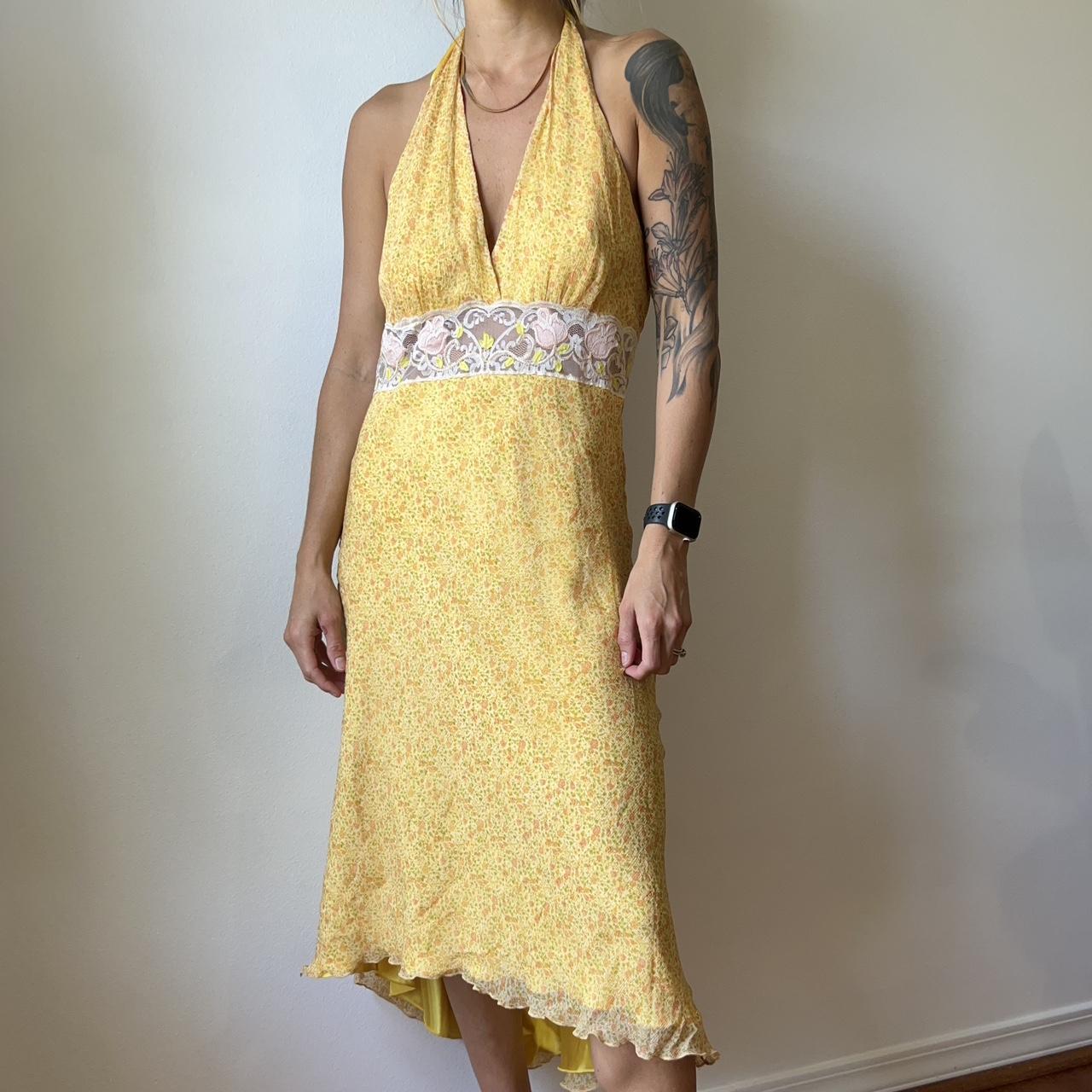 Laundry by shelli segal yellow clearance dress