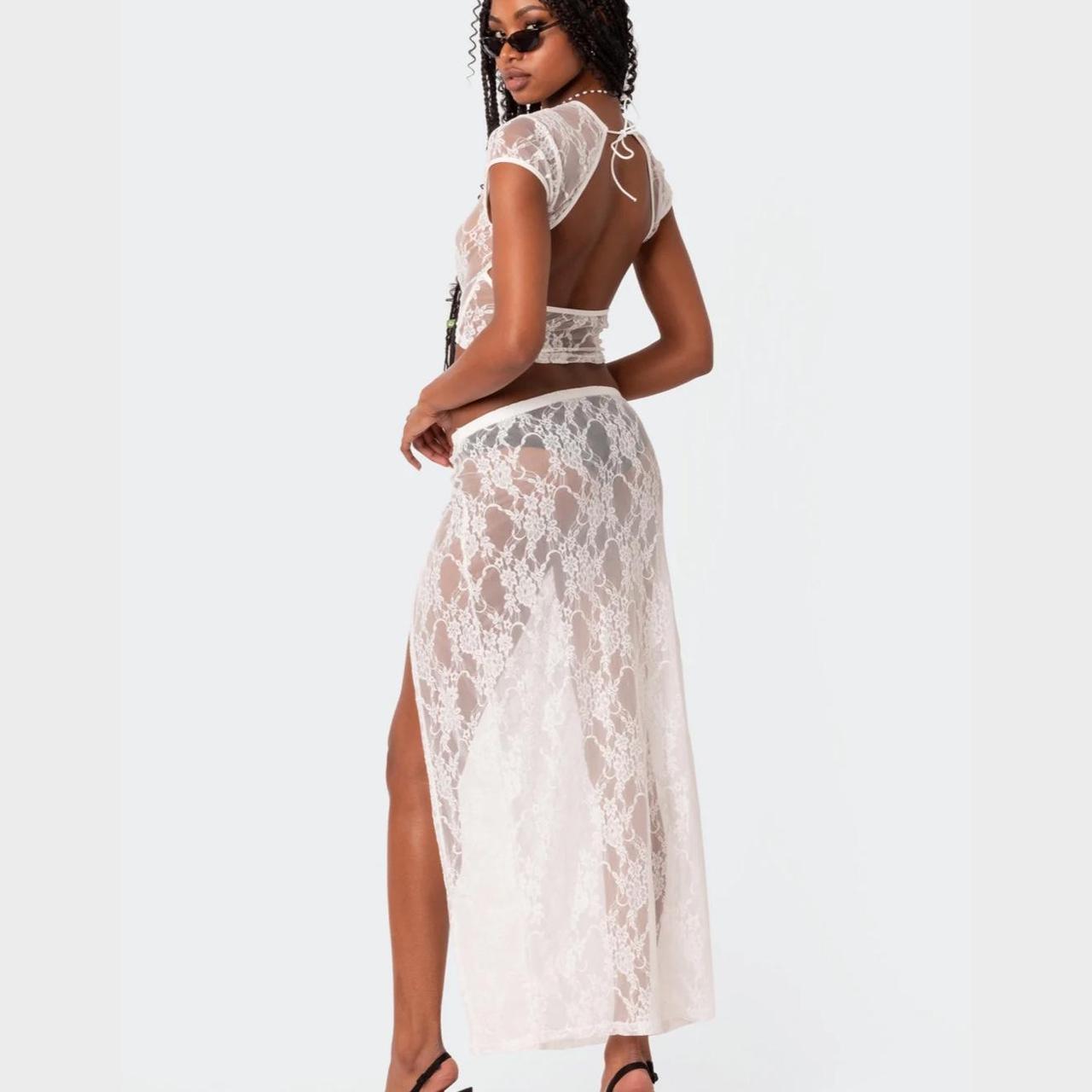 Edikted Women's Skirt - White - S – Edikted white… - image 6