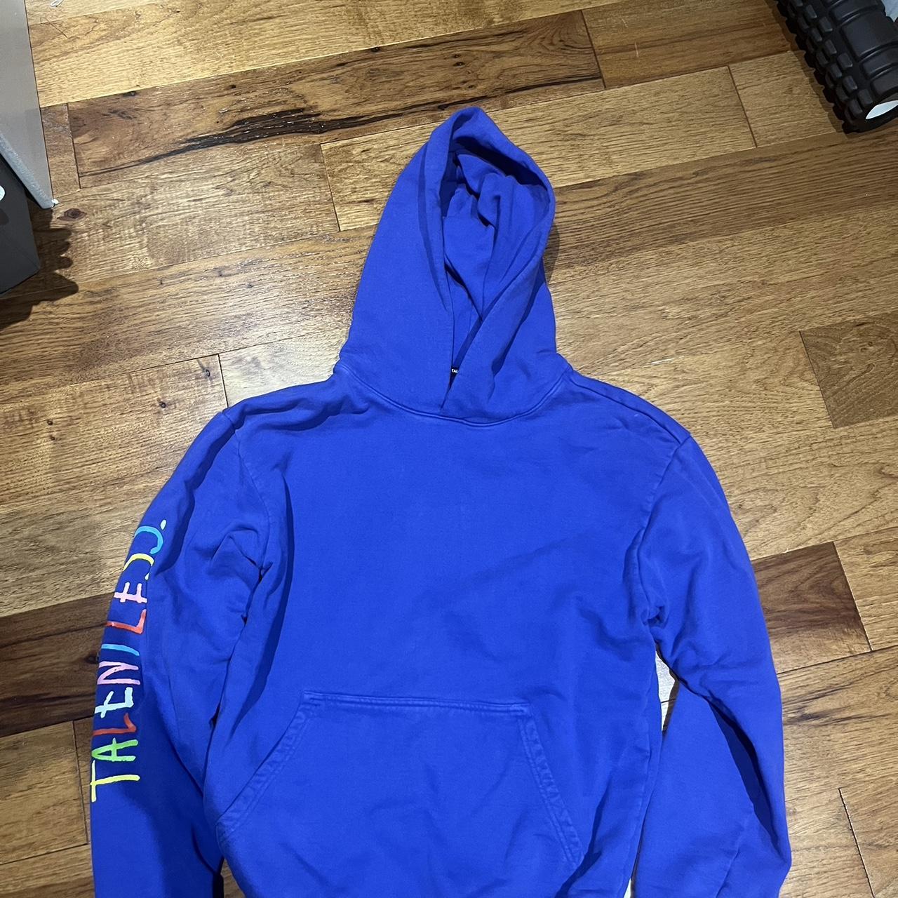 Talentless blue hoodie sale