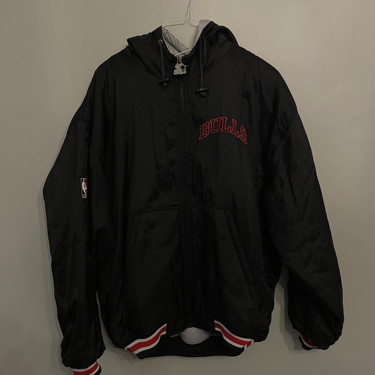 Starter sale vintage Chicago Bulls mens coat