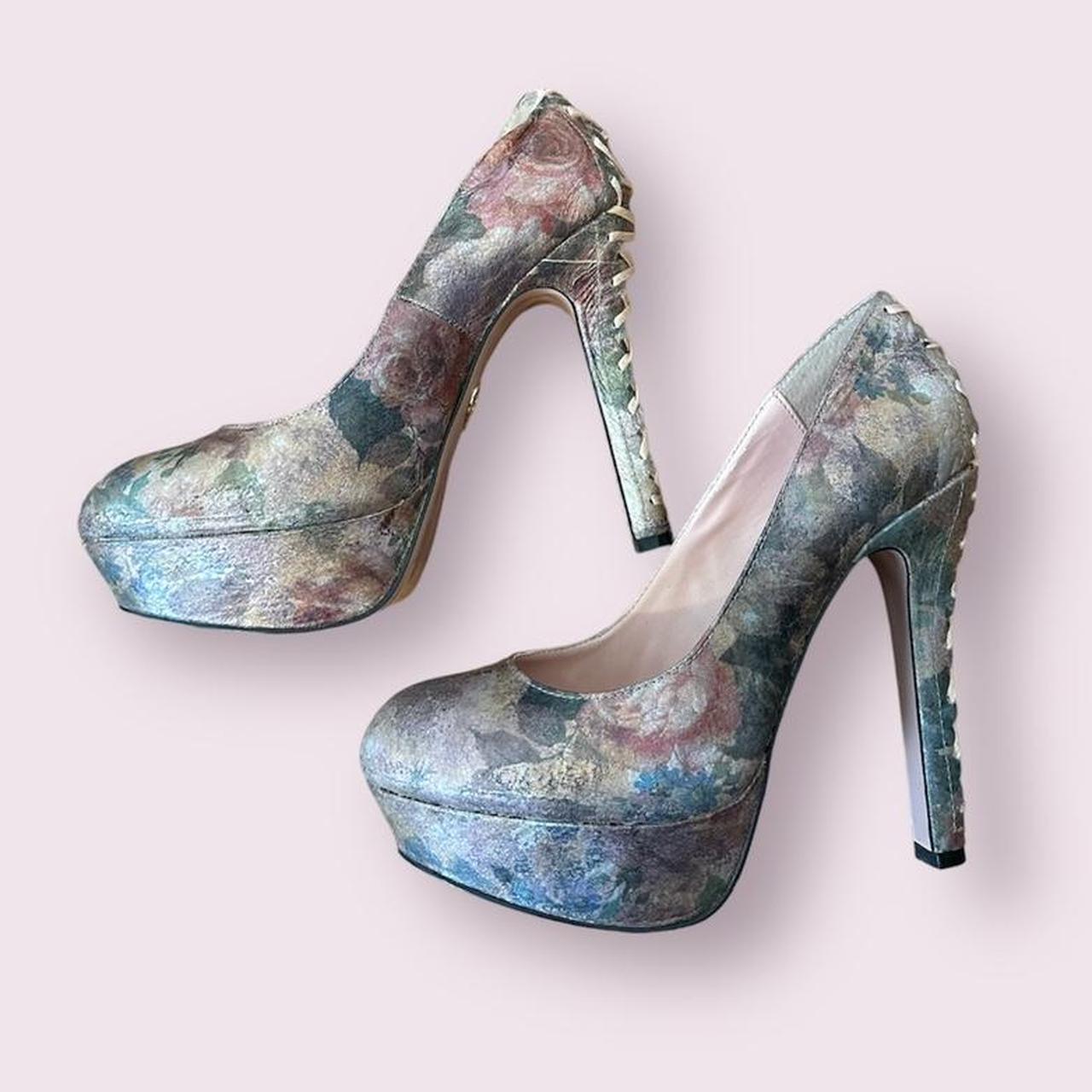 betsey johnson bride heels