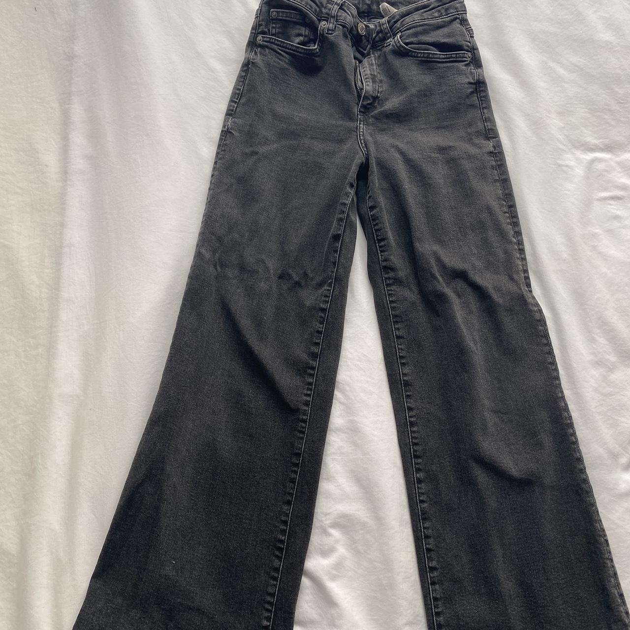 Black h and m jeans best sale