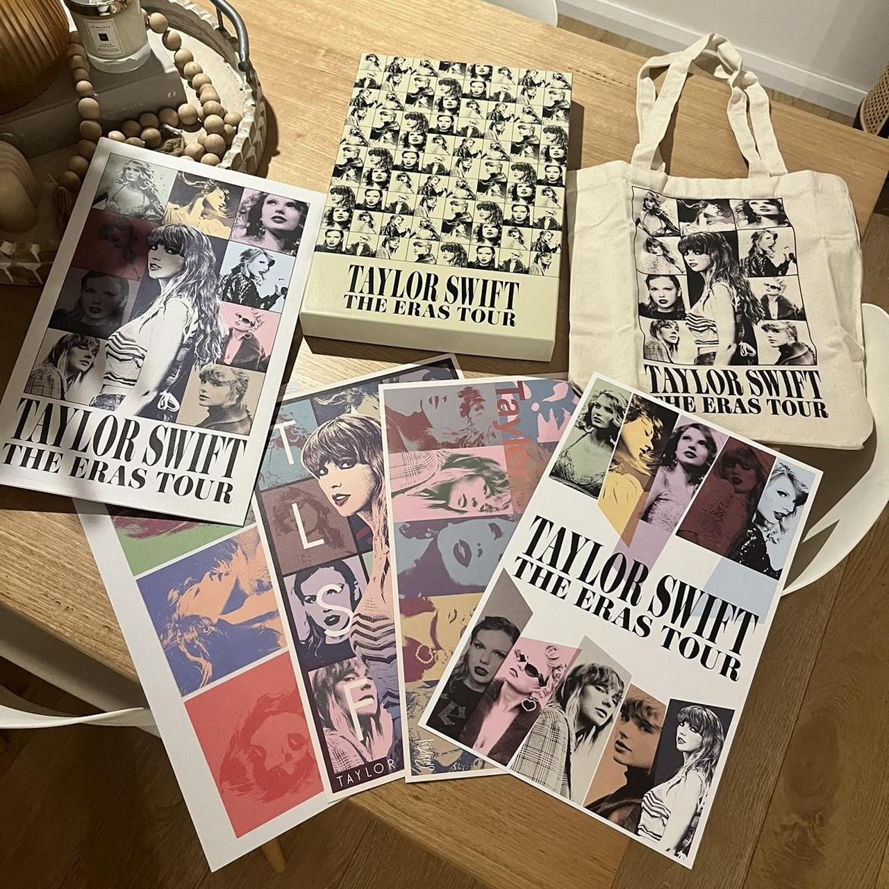 Taylor Swift VIP box itself as well as posters and... - Depop