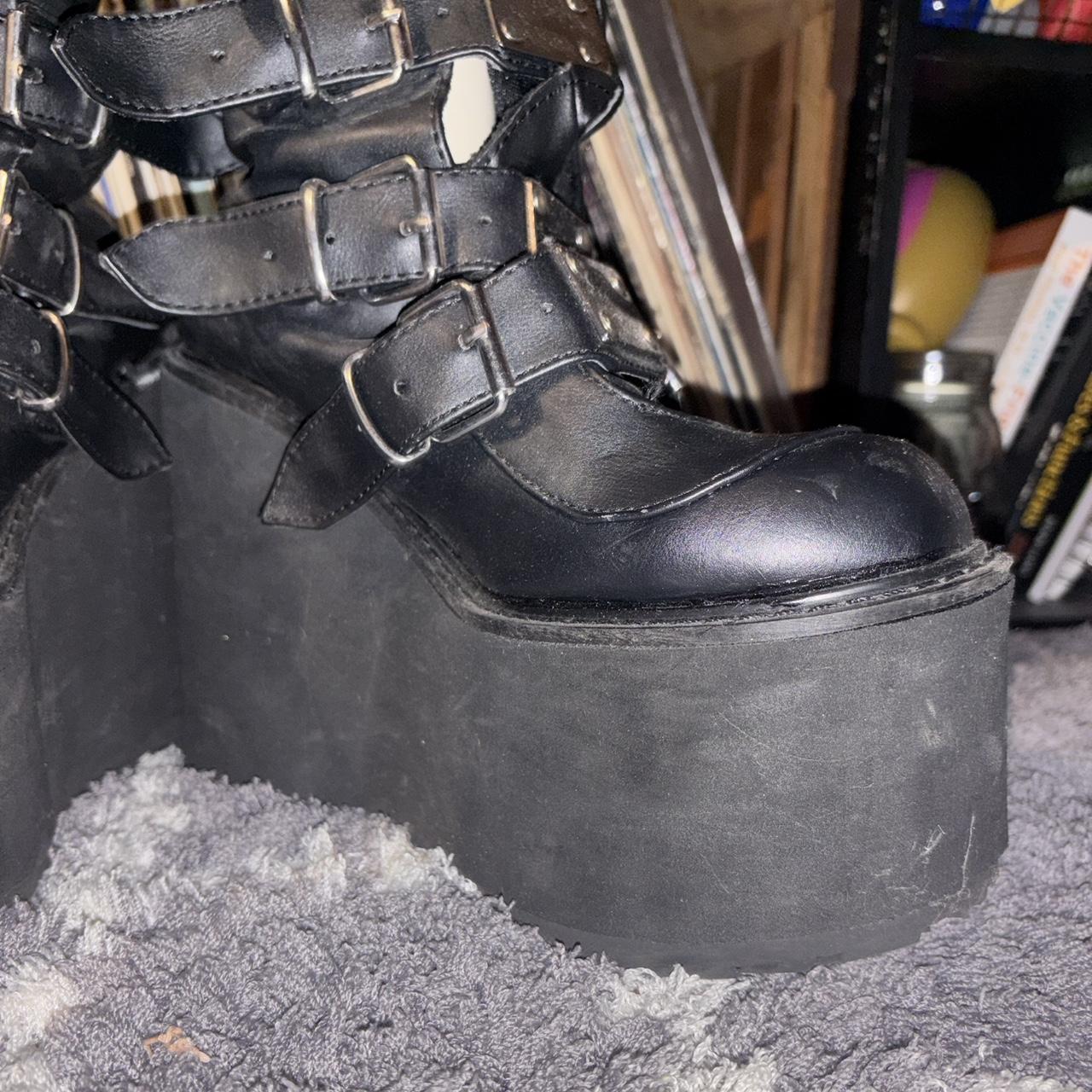 Demonia Women's Knee high Boots - Black - US 10 –… - image 7