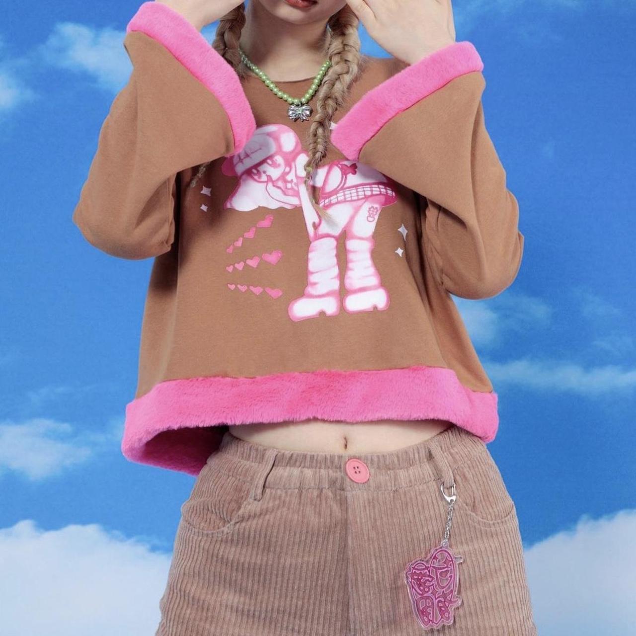 Harajuku top from the brand Hashtag DD !! In great... Depop