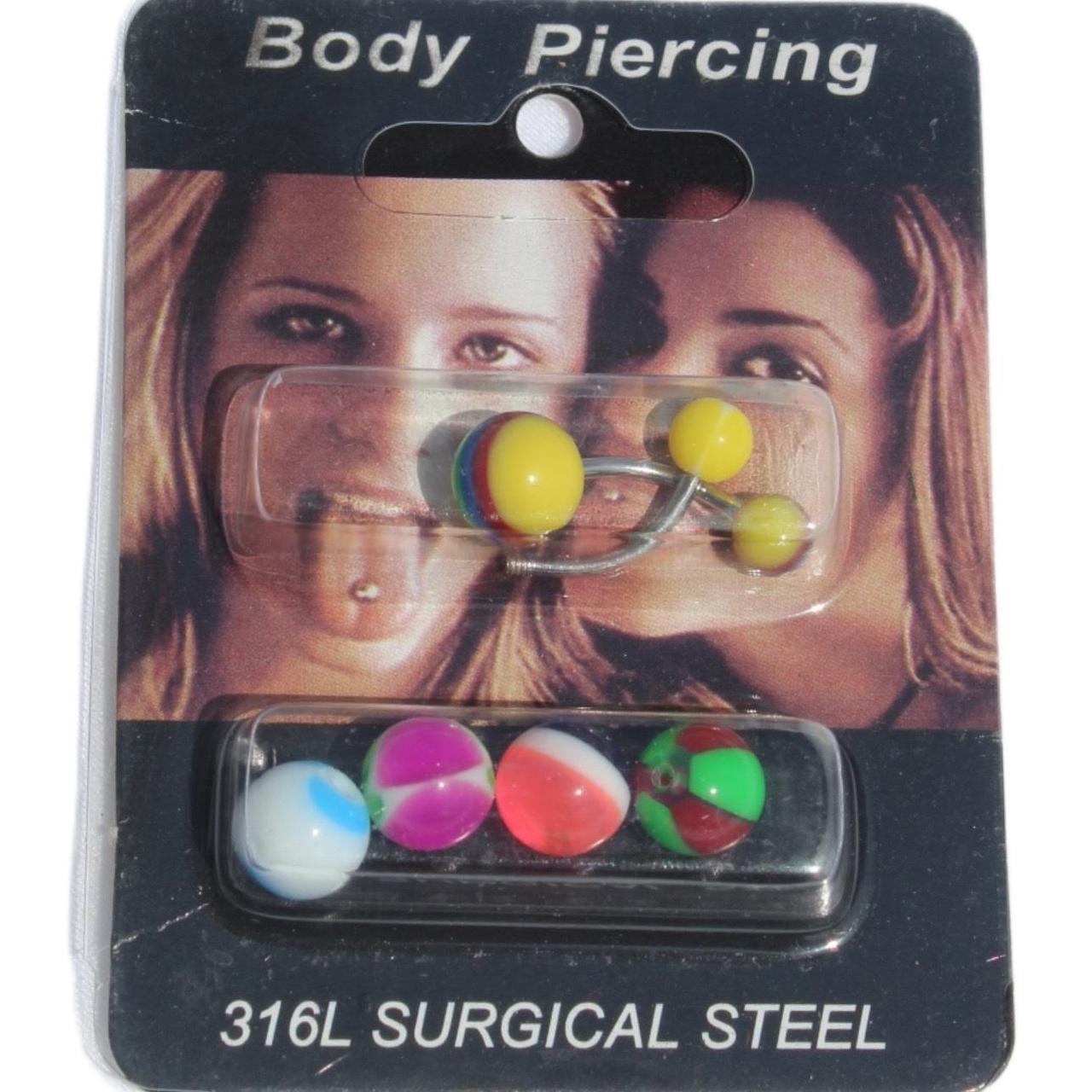 Y2k Thirteen Belly Button Piercings *Material... Depop