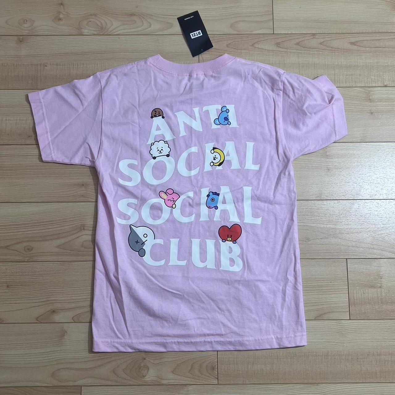 Anti Social Social Club Bt21 T Shirt ANTISOCIALSOCIALCLUB X BTS