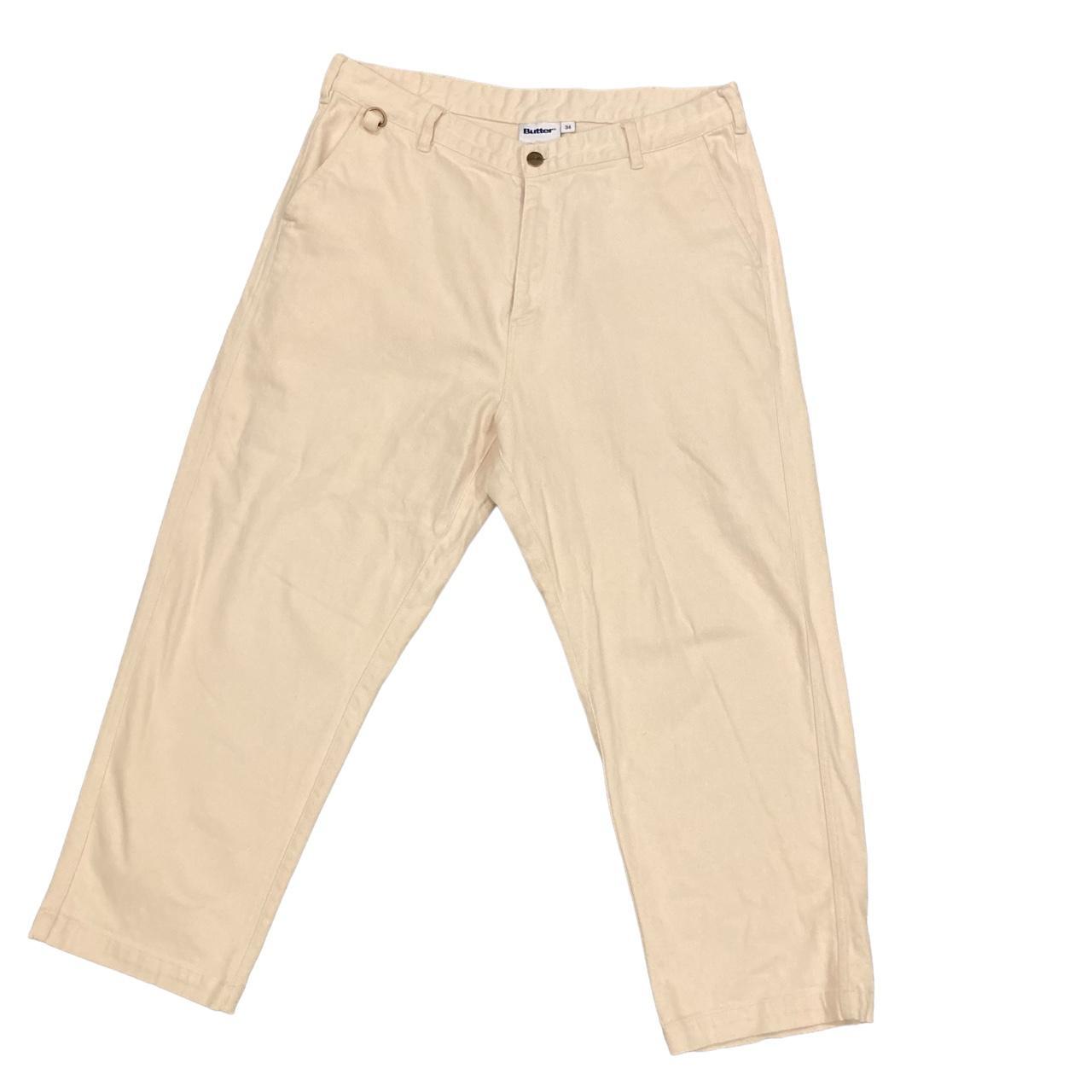 Butter goods baggie khaki pants. Loose fit. 34x30.... Depop
