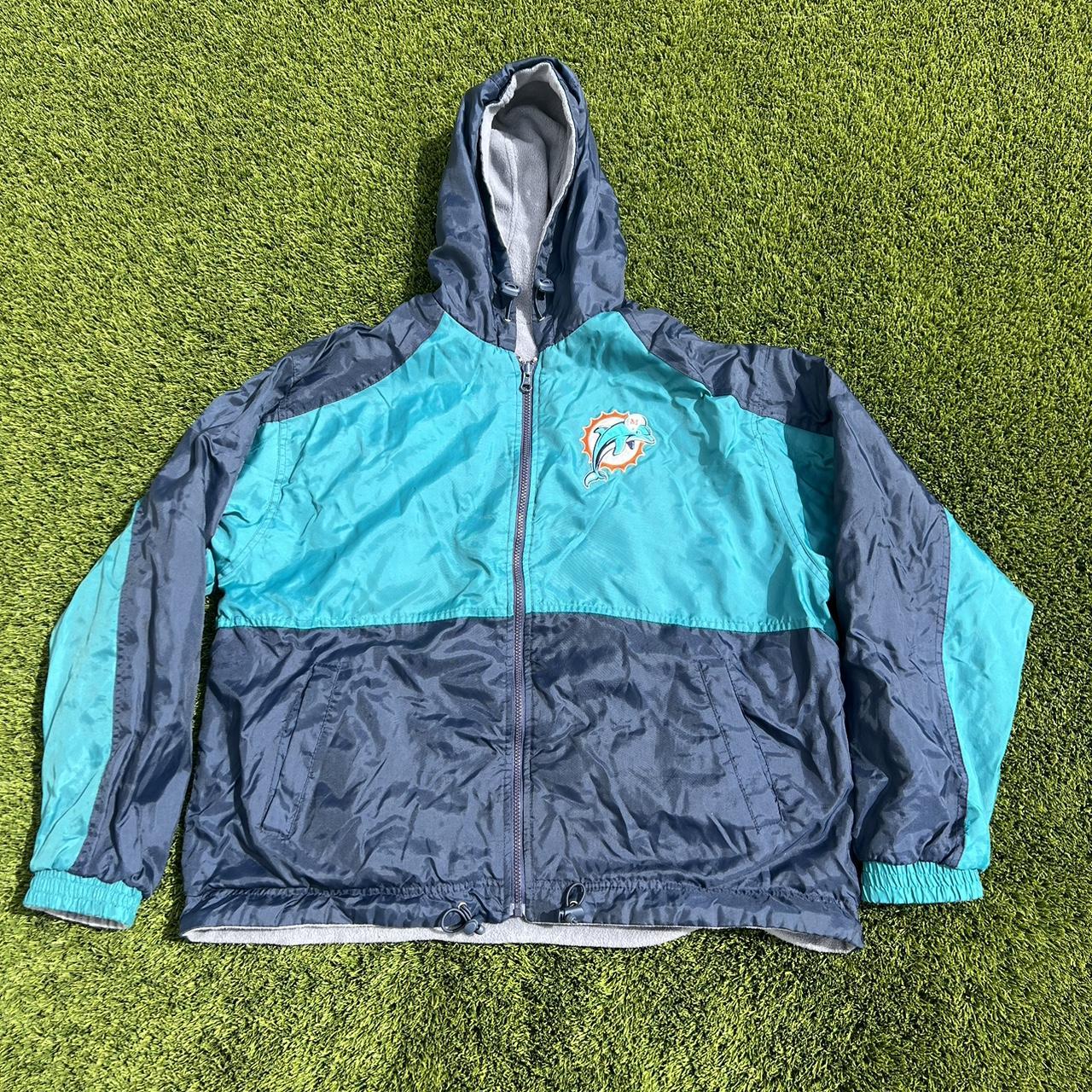 Miami dolphins windbreaker - Depop