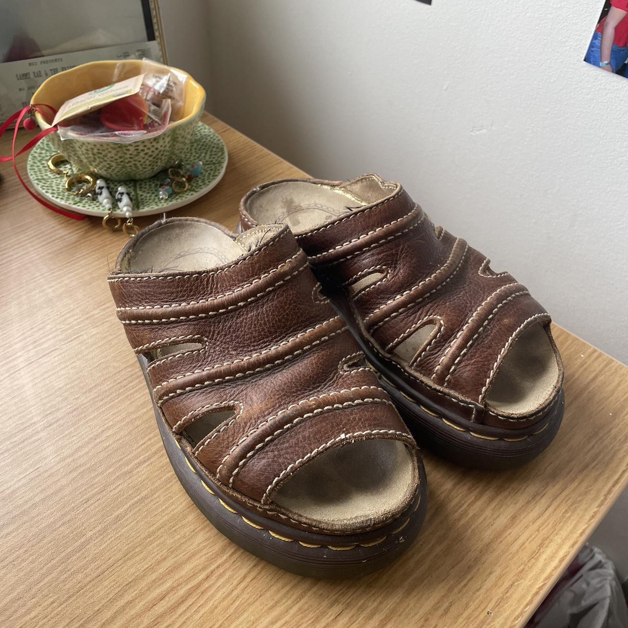 REPOP! Vintage Doc Martin sandals from the 90’s,... - Depop