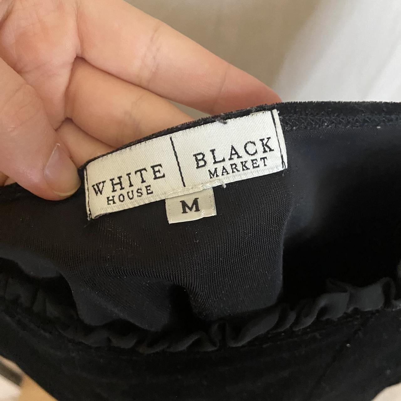 White House Black Market Women's Black Vest (4)