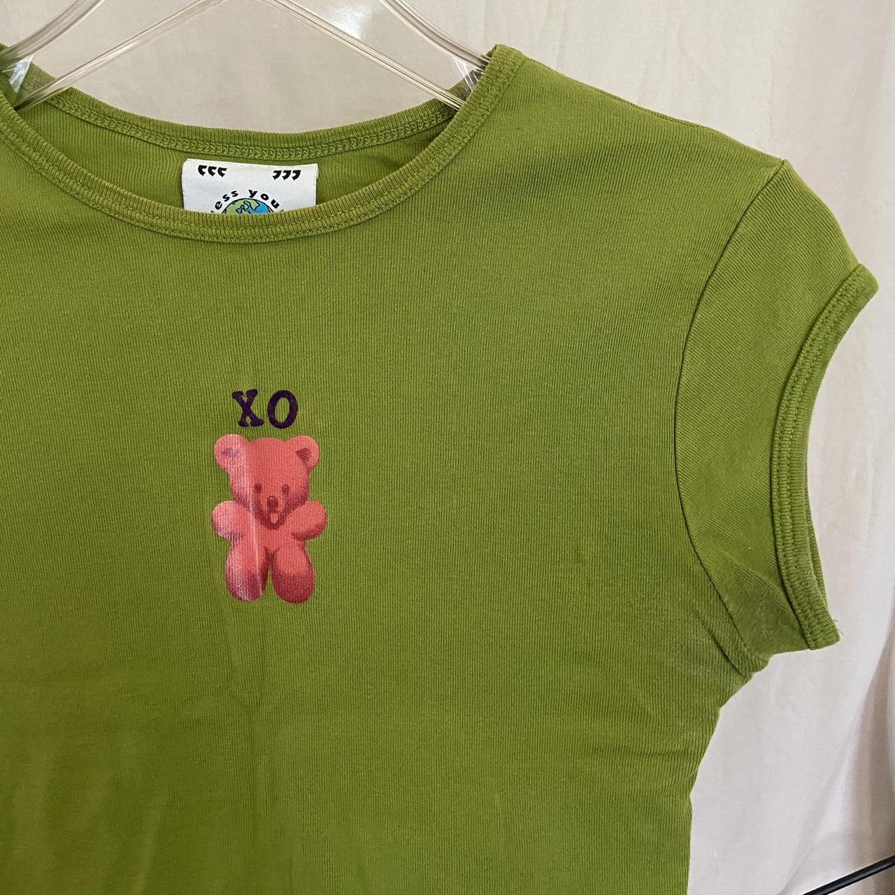 UNIF Women's Green Croptop Depop