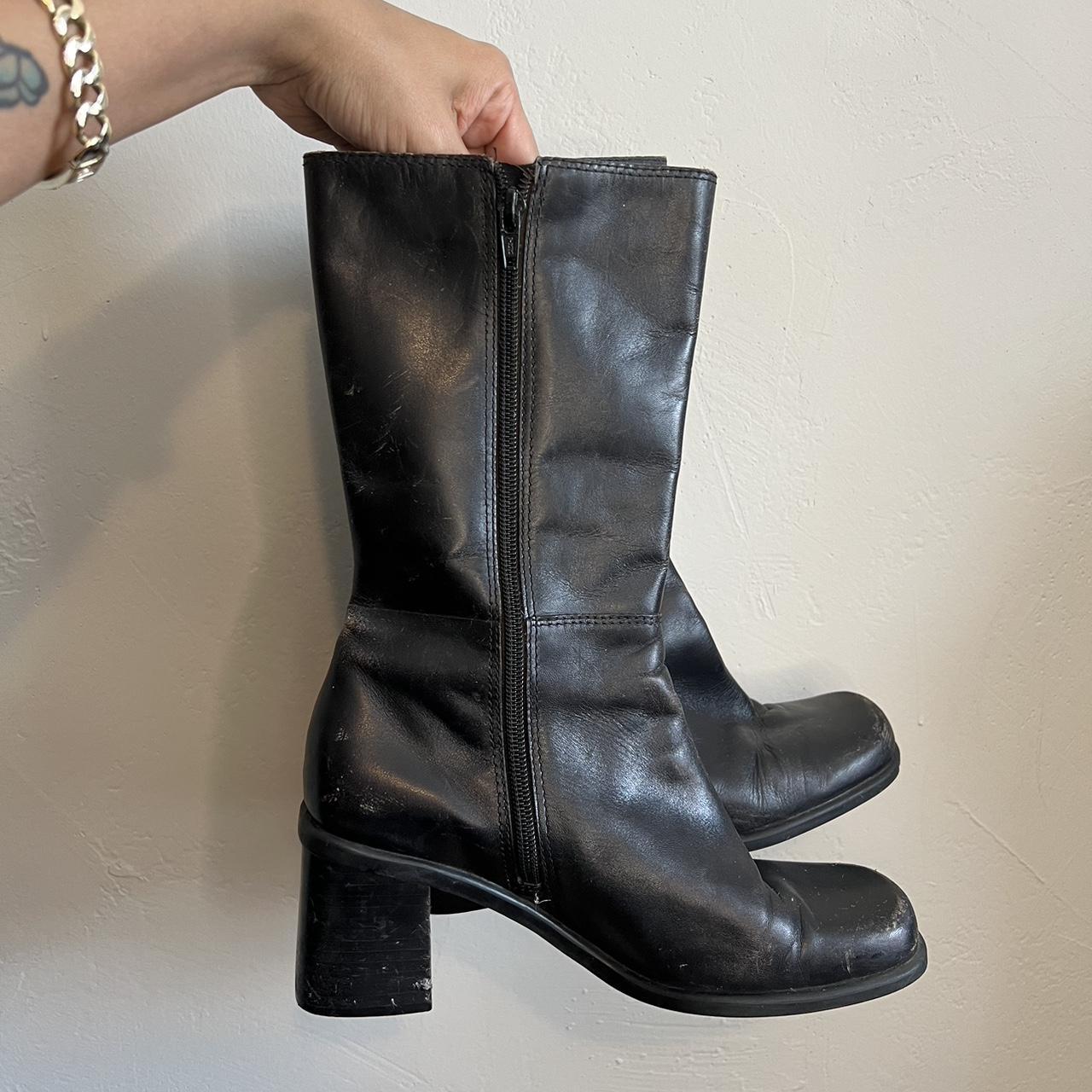 BANDOLINO 90s Square toe boots ️‍🔥 Various signs of... - Depop