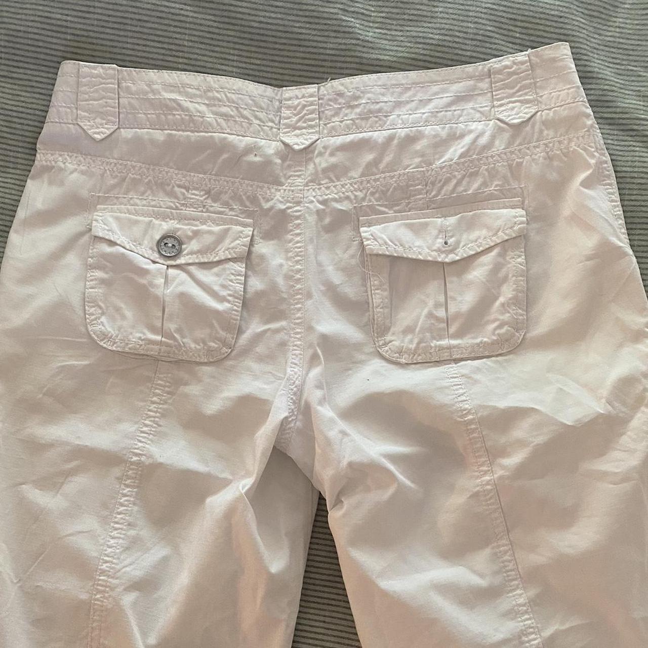 2000’s esprit baggy cargo shorts, size 10 (would fit... - Depop