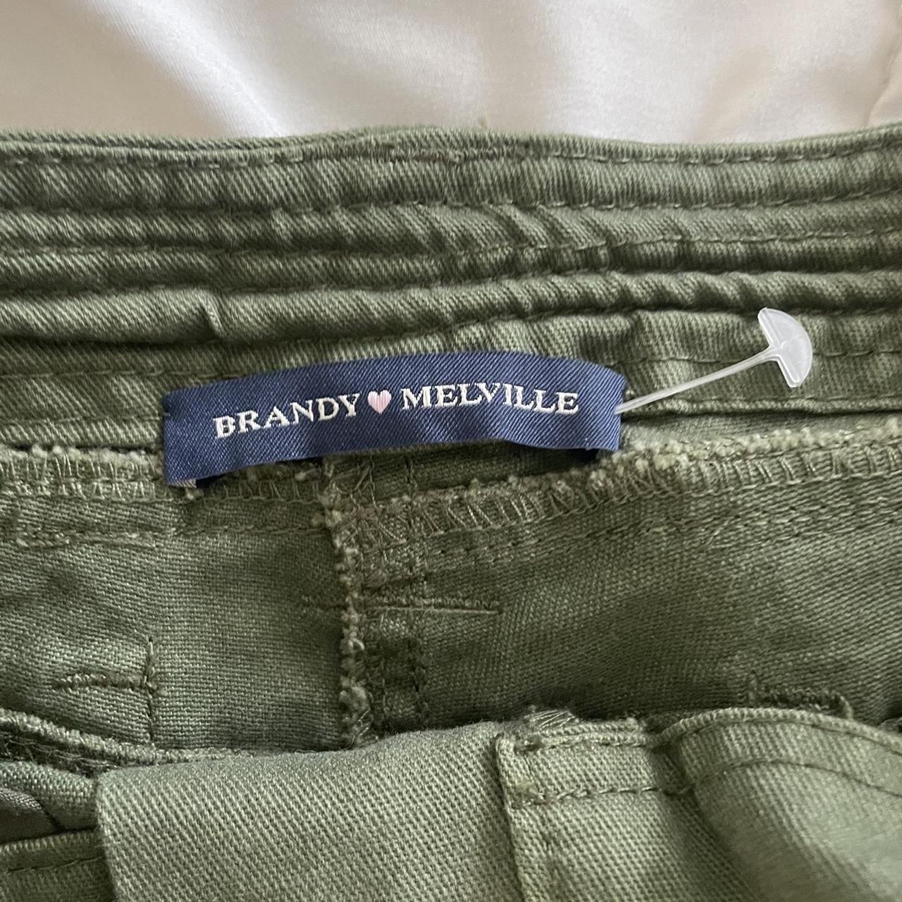 brandy melville kim cargo pants never worn! message... Depop