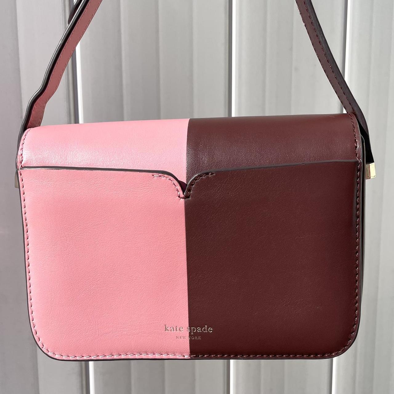 Kate Spade Nicola Twistlock Small Flap Leather Shoulder Bag PXRUA241