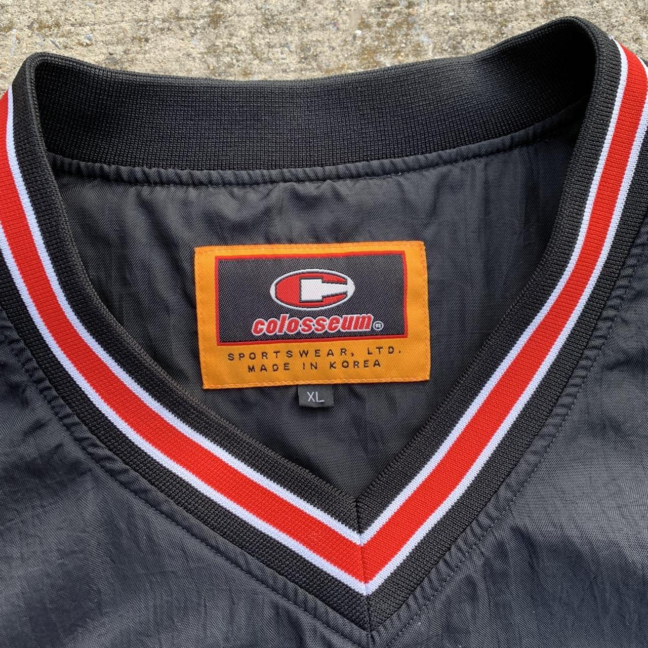 Colosseum Men's Black and Red Sweatshirt (2)