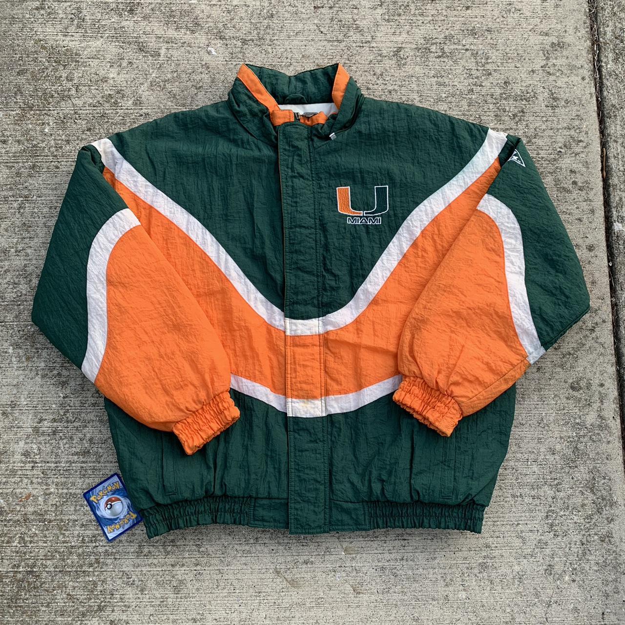 Men's Orange and Green Jacket | Depop