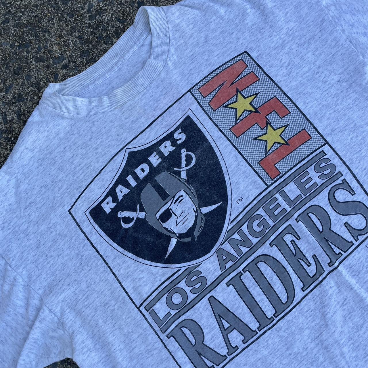 Vintage 1996 Oakland Raiders Tee Size: - Depop