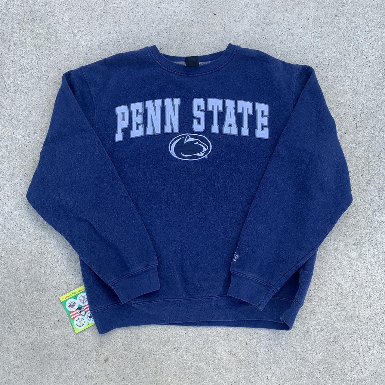 Embroidered Penn State University Navy Blue... - Depop