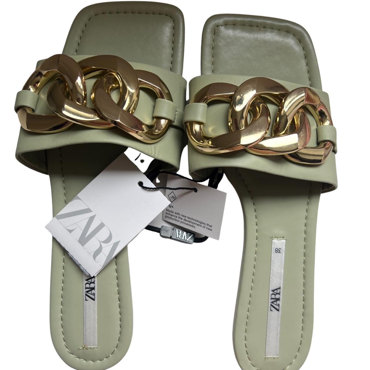 🍑 Zara sandals BNWT Brand new Zara sandals with... - Depop