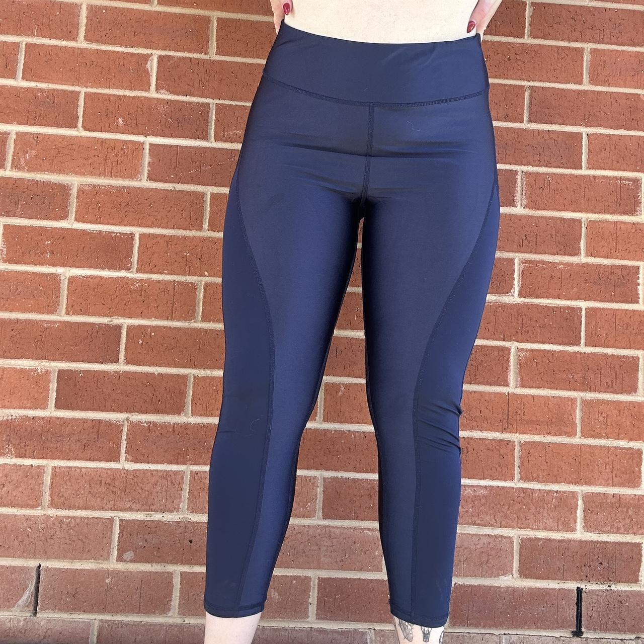 women’s circuit navy sports leggings worn but in... - Depop