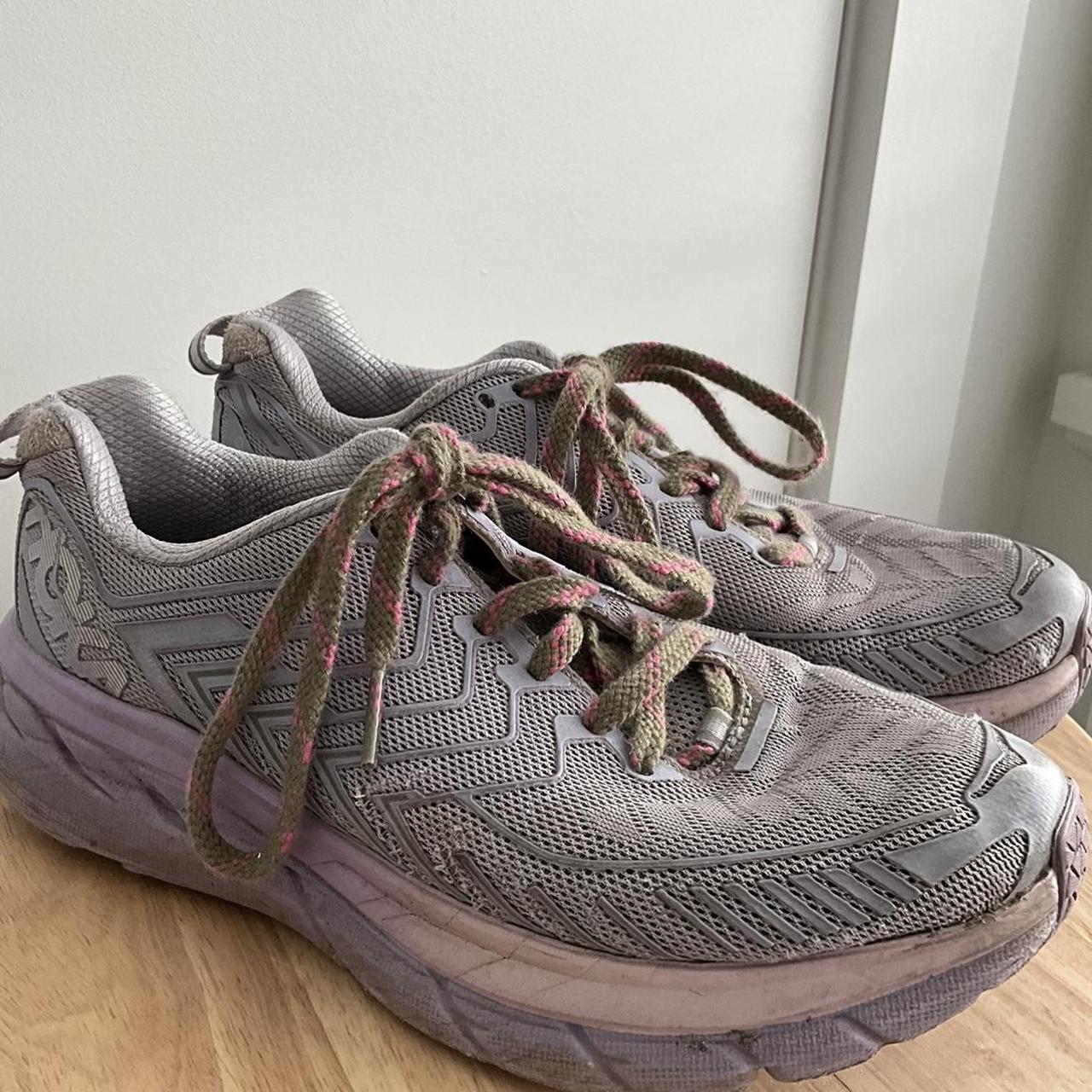 Hoka x Outdoor Voices collab Clifton running... - Depop