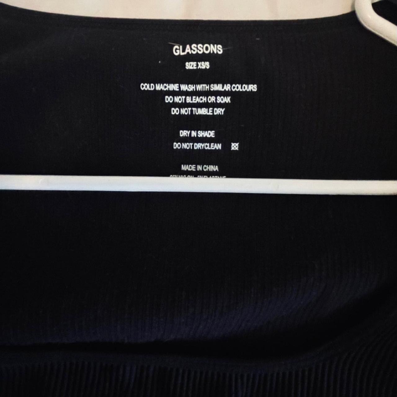 Glassons Women's Black Jumpsuit Depop