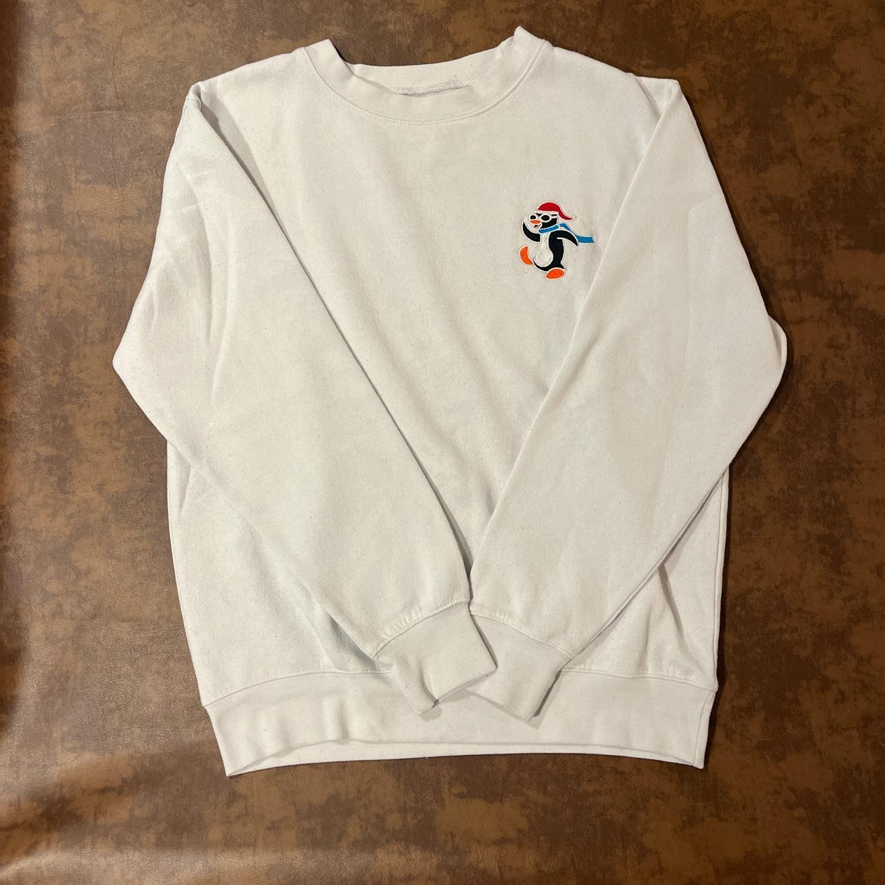 Georgenotfound penguin crewneck size small w/ Depop
