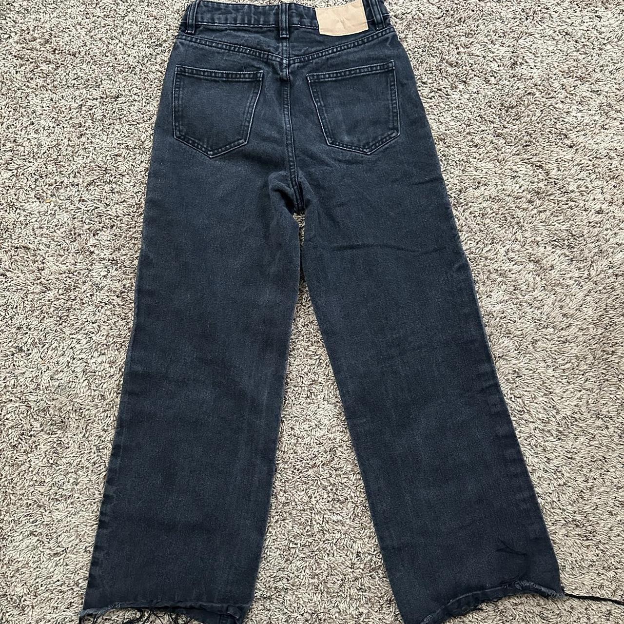 black high waisted jeans -size 25”- #jeans... - Depop