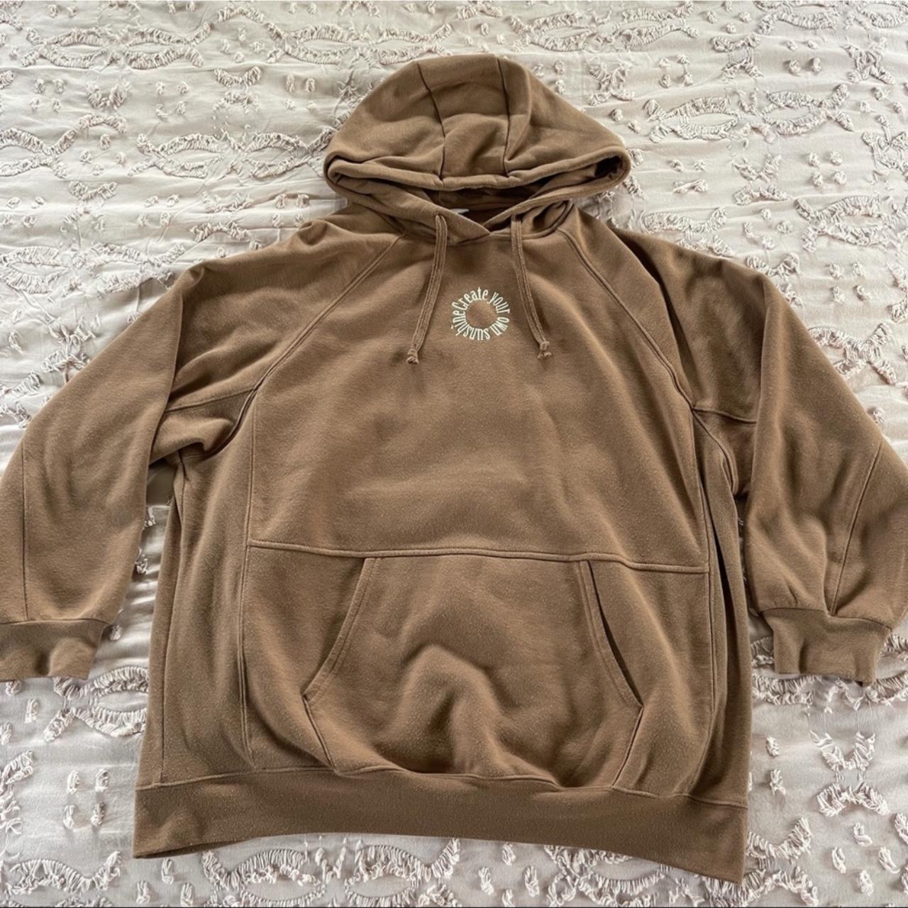 Primark Depop Brown Hoodie Primark Depop Primark Brown Zip Hoodie