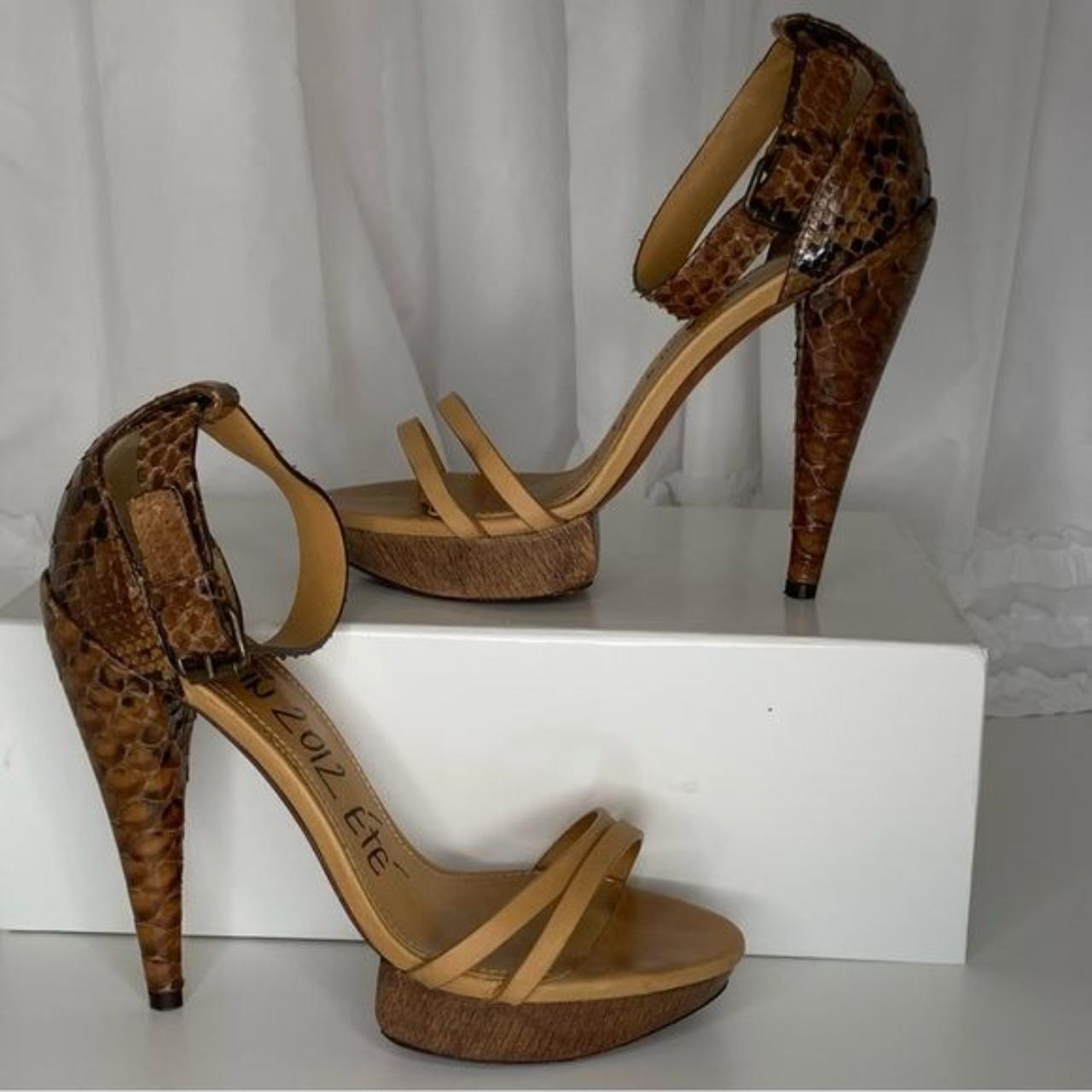 Lanvin Women's Tan and Brown Sandals (2)