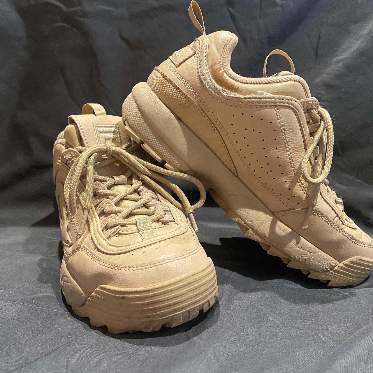 Fila disruptor fashion tan