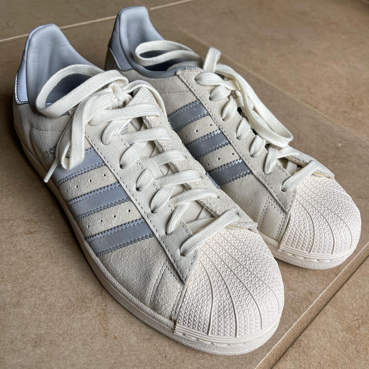 adidas Superstar Suede Solid Grey Sneaker