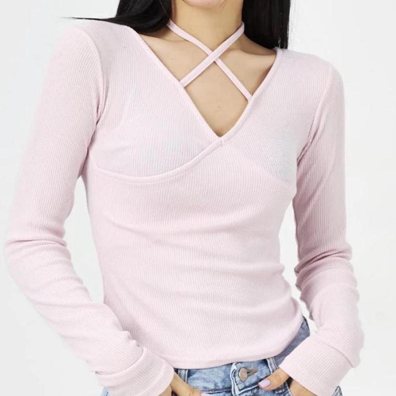 Lewkin pink ballerina top 😍😍 Super cute and... Depop