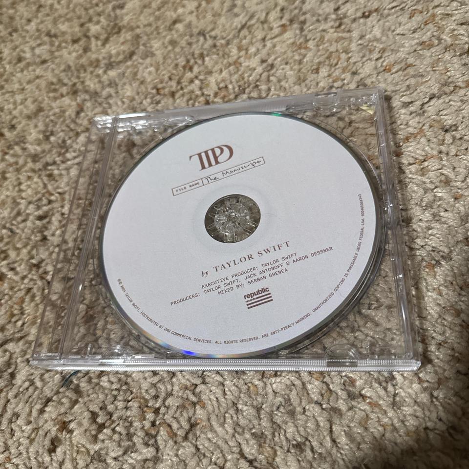 Taylor Swift CD TTPD, 16 songs + bonus track “the | Depop
