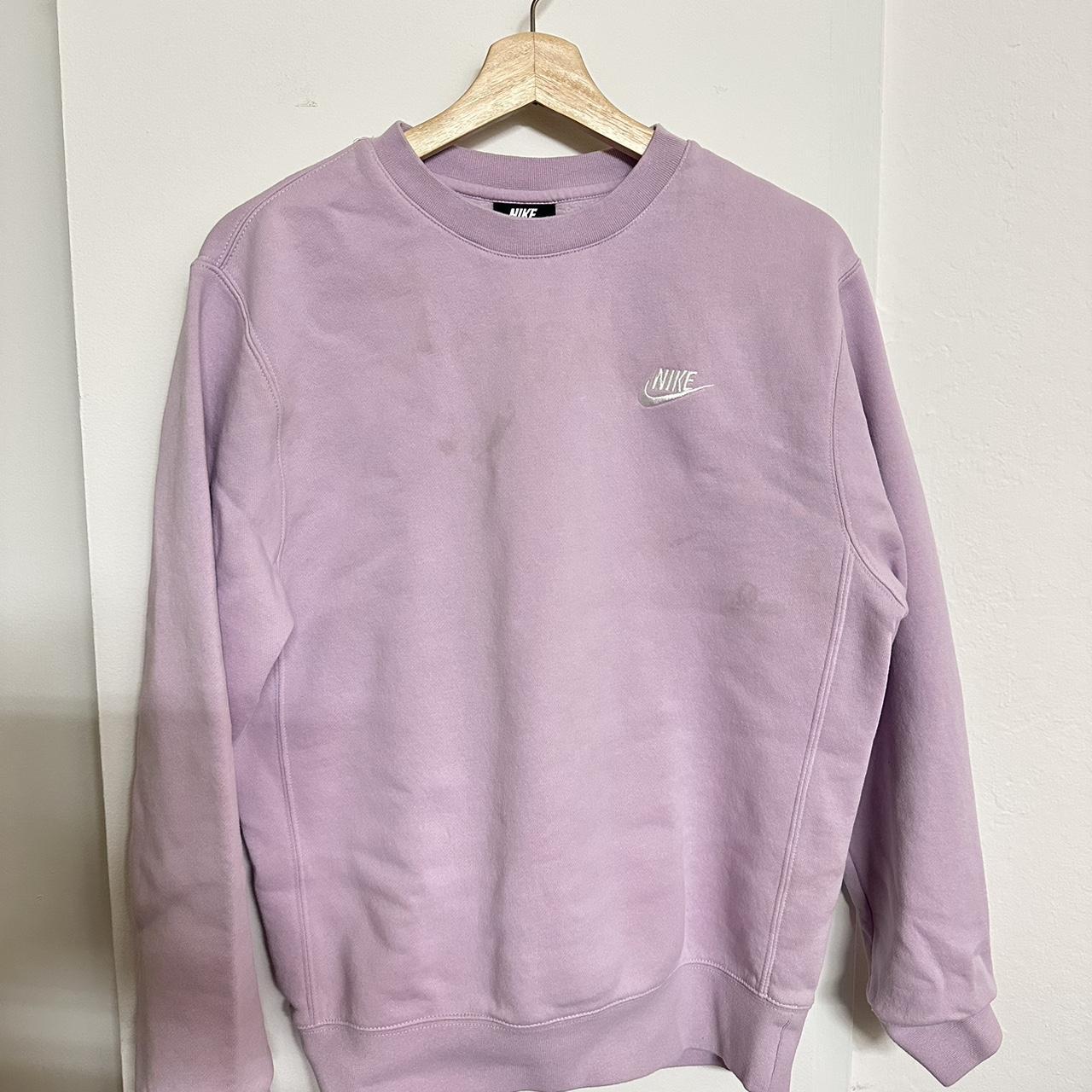 Nike pink jumper mens best sale