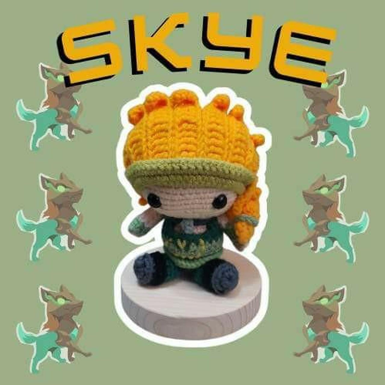 Crochet Skye Amigurumi! Skye from Valorant Handmade... - Depop