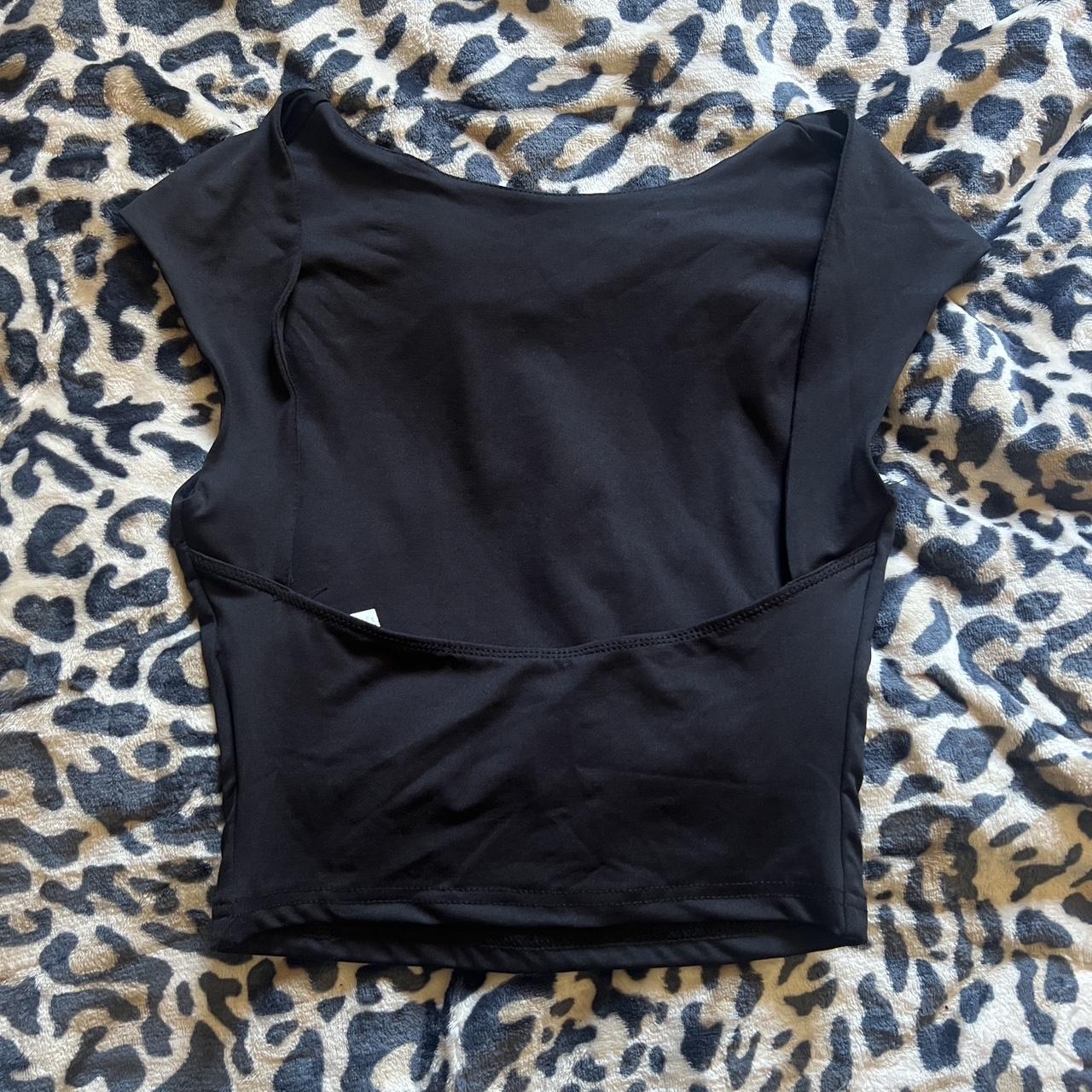open back top size small. - Depop