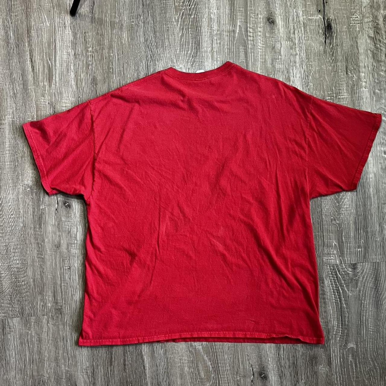 red cross design y2k graphic tee - brand is gildan,... - Depop