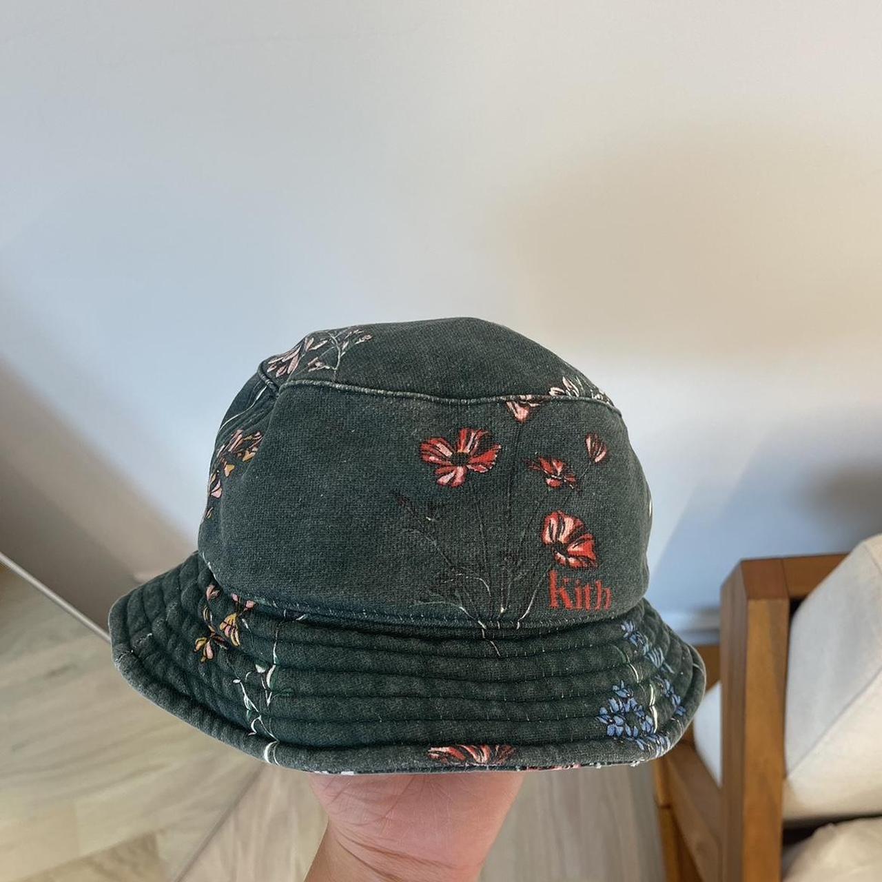 Kith green and blue bucket hat | Depop