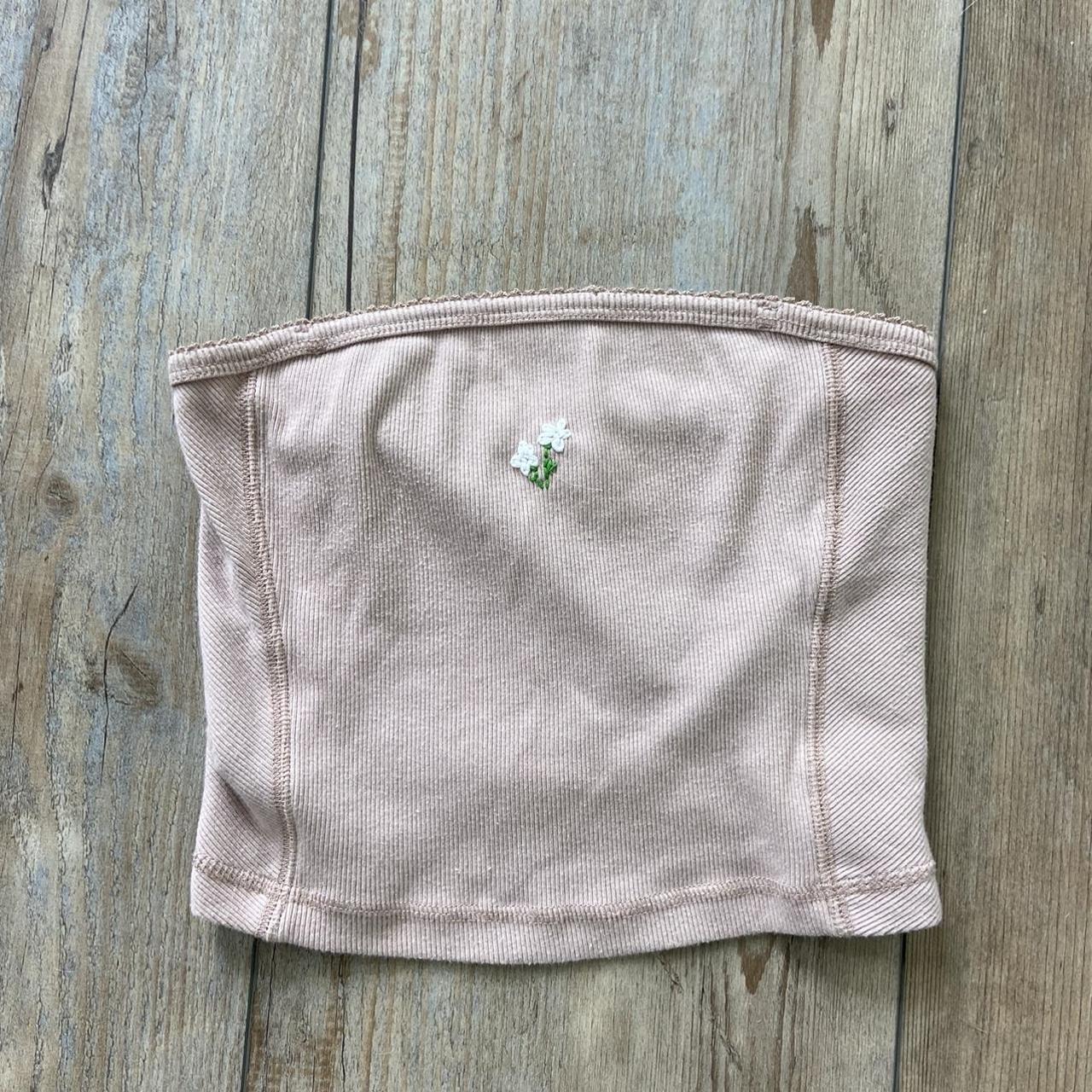 Abercrombie & Fitch Women's Pink Crop-top (3)