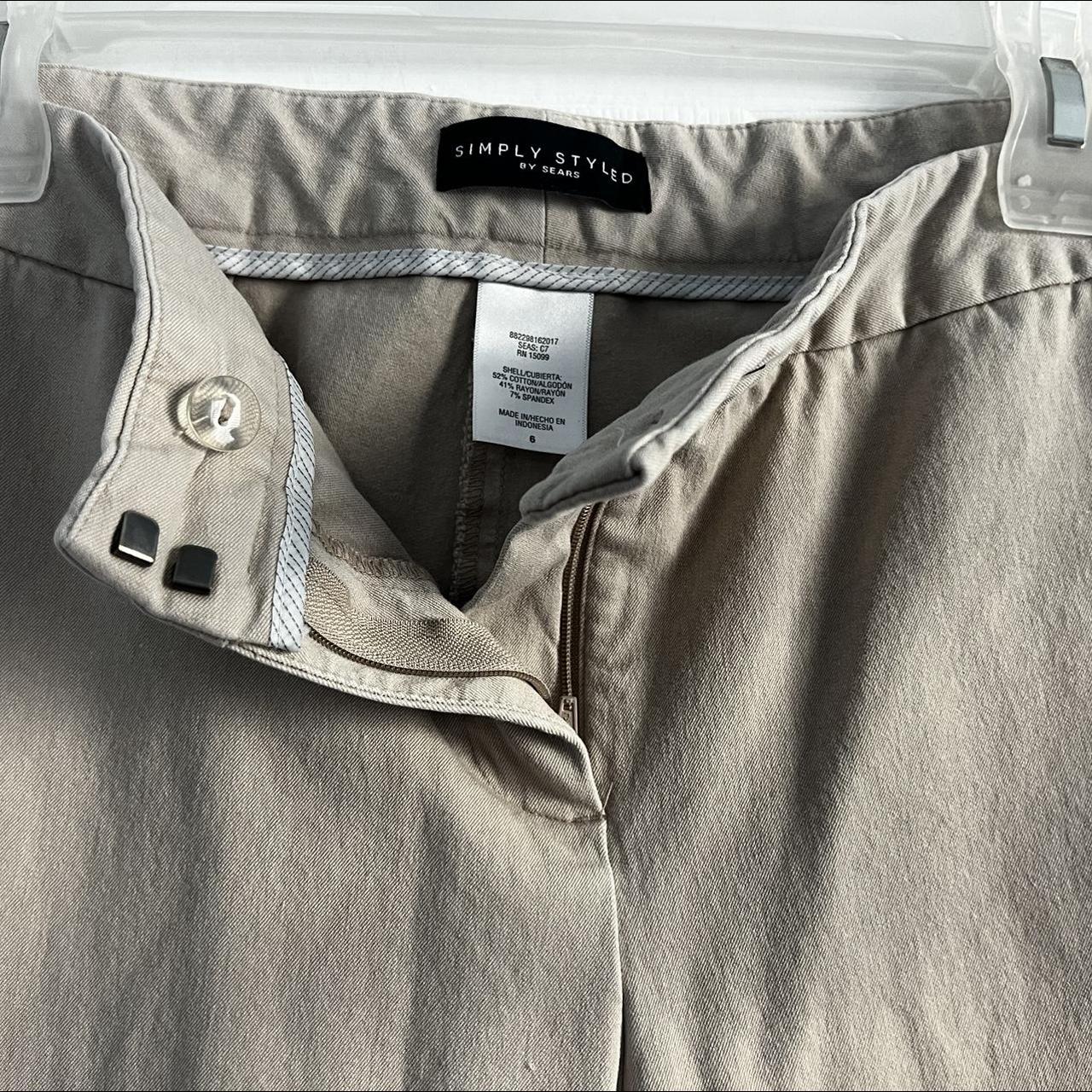 Sears khaki store pants womens